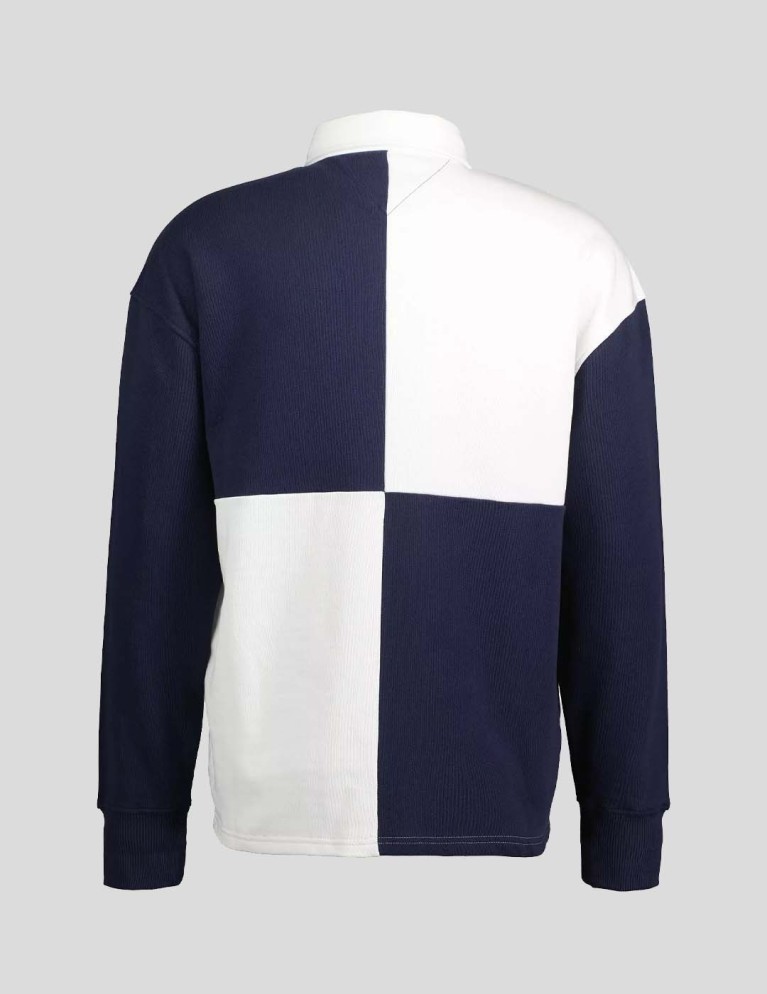 TOMMY JEANS rlxd archivio tappeto polo nave / bianco